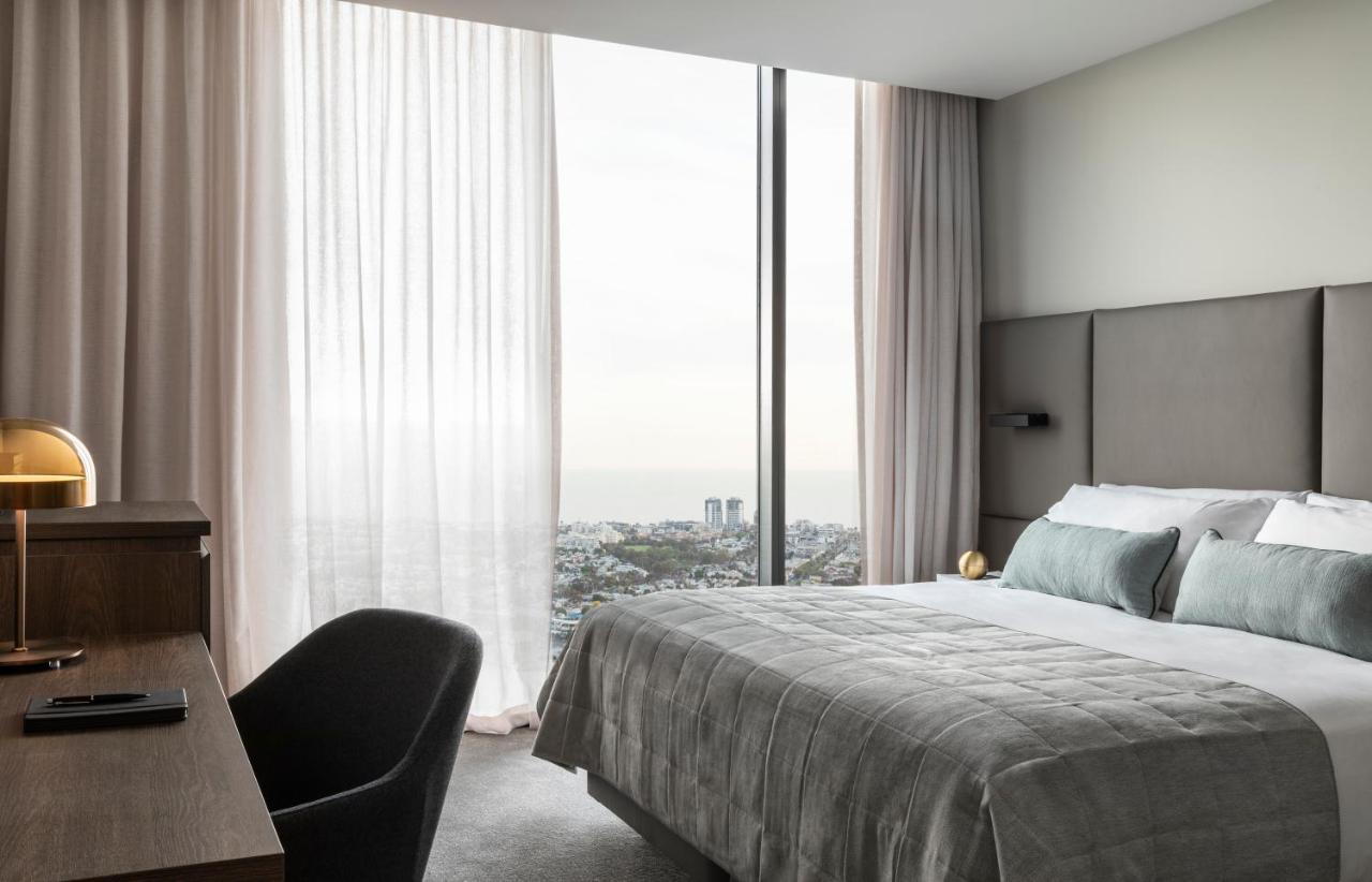 Aparthotel Oakwood Premier Melbourne Zewnętrze zdjęcie A bedroom at the hotel