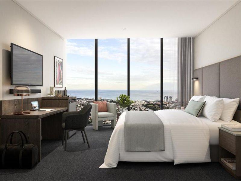 Aparthotel Oakwood Premier Melbourne Zewnętrze zdjęcie A typical guest room