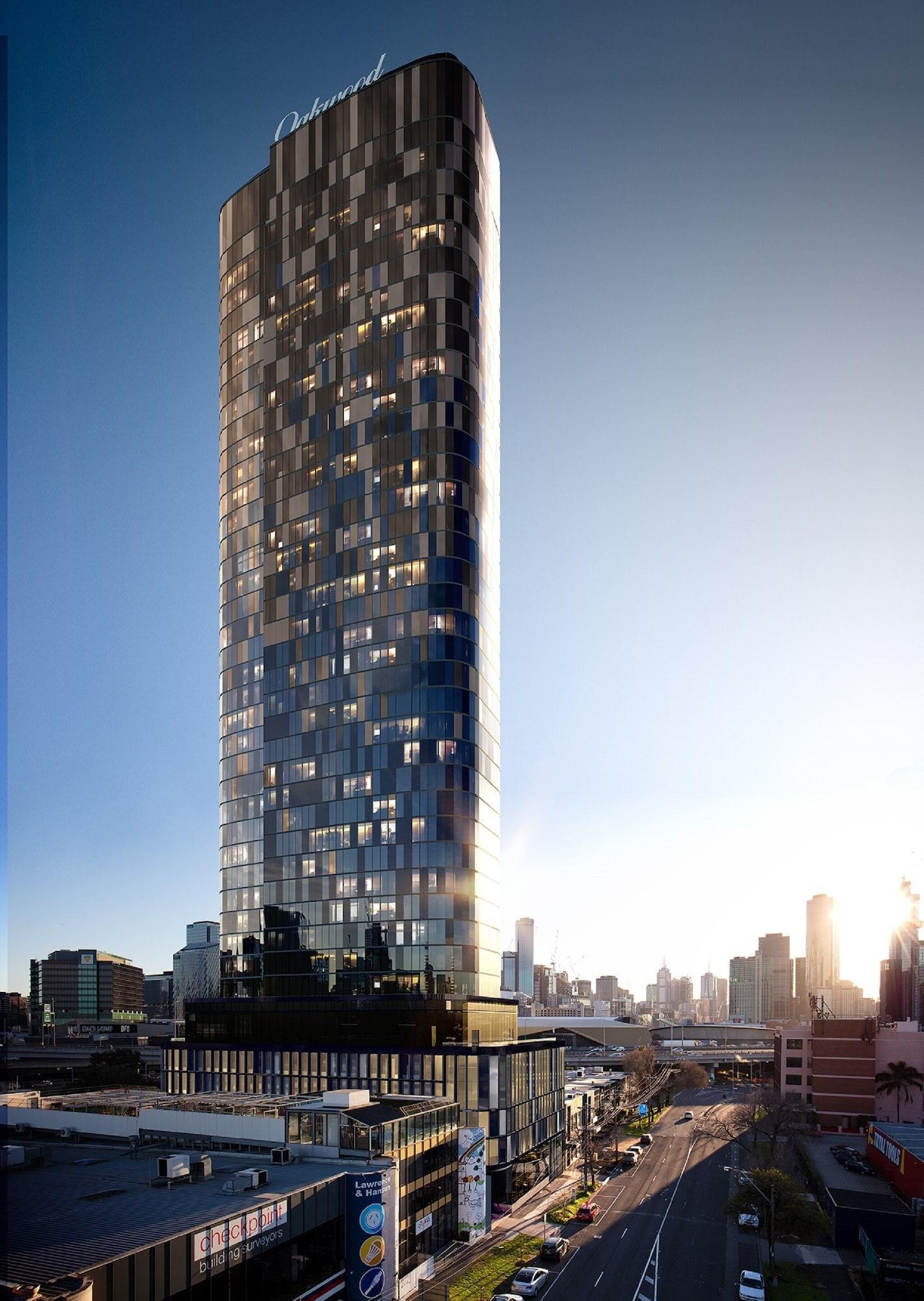 Aparthotel Oakwood Premier Melbourne Zewnętrze zdjęcie The proposed tower